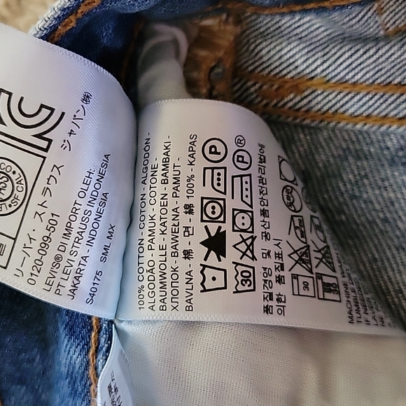 Levis 501 cutoff shorts - Picture 5 of 5